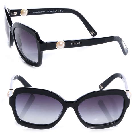 chanel sunglasses 5132h black|CHANEL Pearl Sunglasses 5132.